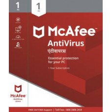 McAfee AntiVirus 1 Device 1 Year PC McAfee Key GLOBAL